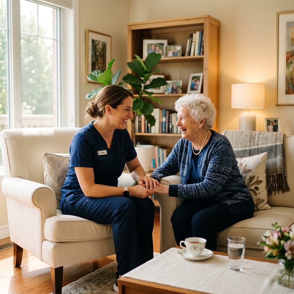 Licensed caregiver providing professional support in Northampton County