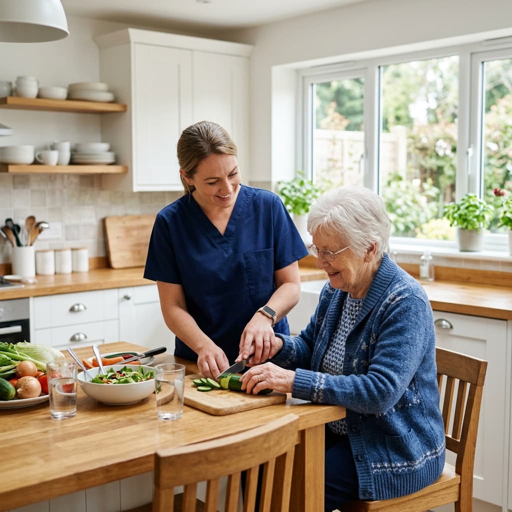Licensed caregiver providing professional support in York County